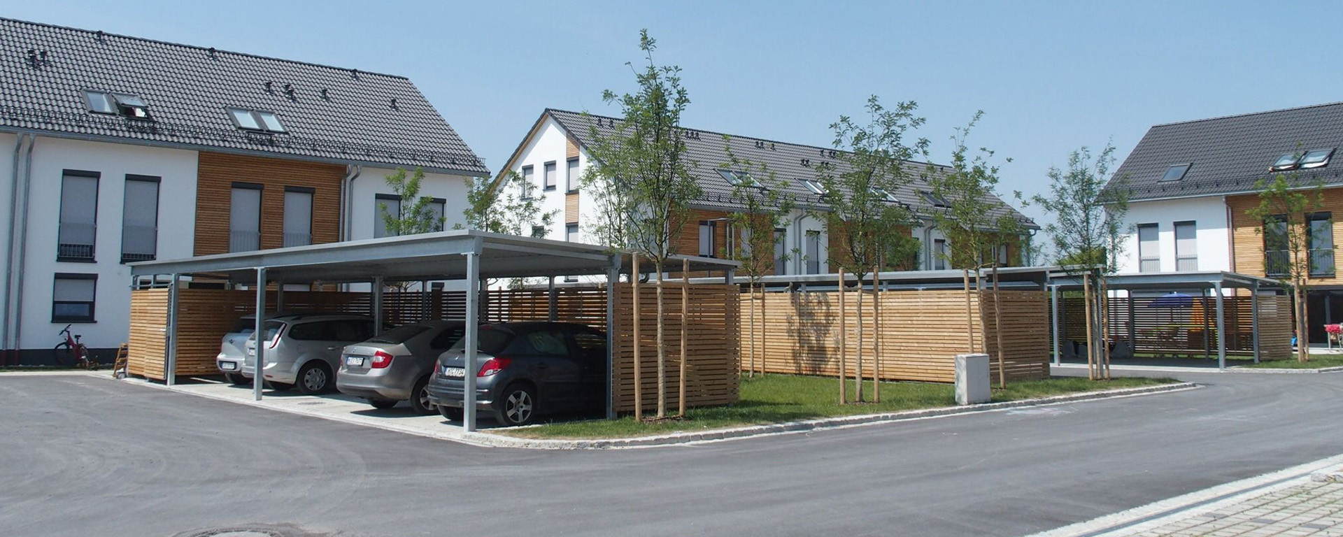 Carports Reihenanlage - Open Graph
