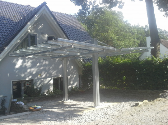 Referenz D-58285 Gevelsberg, Carport, Freitragend, Glas von Welcomp