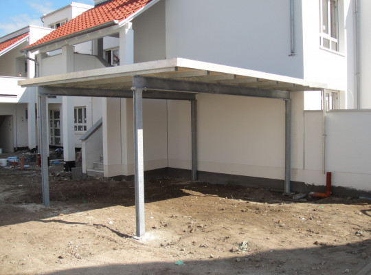 Referenz D-67112 Mutterstadt, Carport, Gründach, Gründach von Welcomp