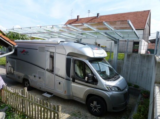 Referenz D-85307 Paunzhausen, Carport, Freitragend, Glas von Welcomp