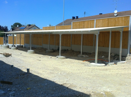 Referenz D-85652 Pliening, Reihenanlage, Pultdach von Welcomp