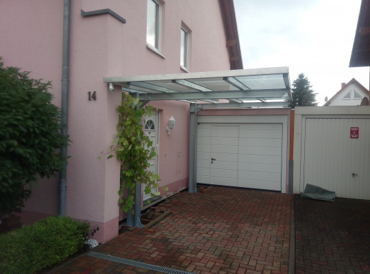 Referenz D-04329 Leipzig, Carport, Freitragend, Glas von Welcomp