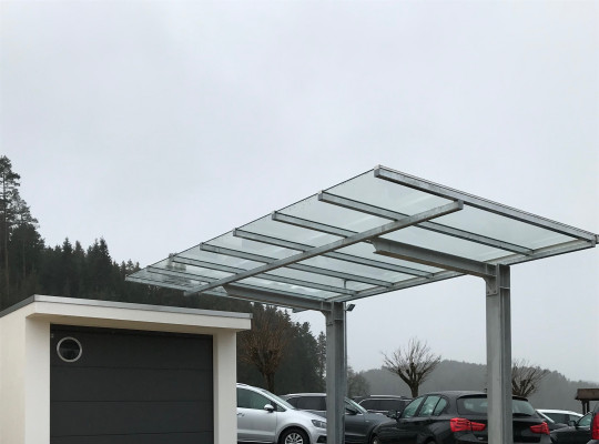 Referenz CH-9500 Will SG, Carport, Freitragend, Glas von Welcomp
