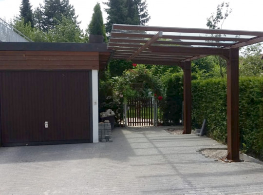 Referenz D-85591 Vaterstetten, Carport, Freitragend, Glas von Welcomp