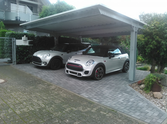 Referenz D-50169 Kerpen, Carport, Freitragend, Trapezblech von Welcomp