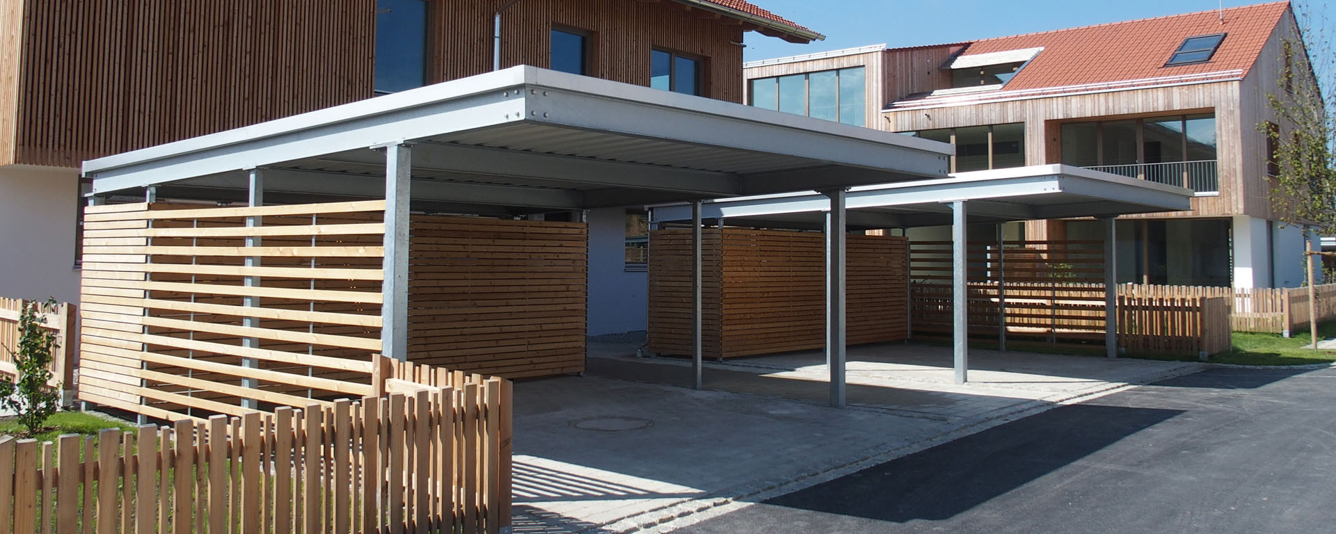 Metall Carports - Quest 3 Full Frontpage