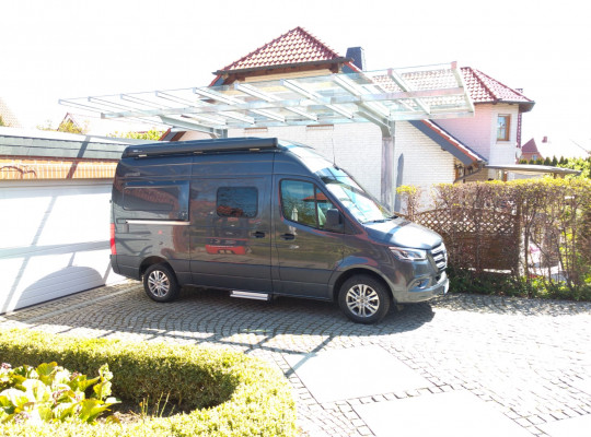 Referenz D-38126 Braunschweig, Carport, Freitragend, Glas von Welcomp