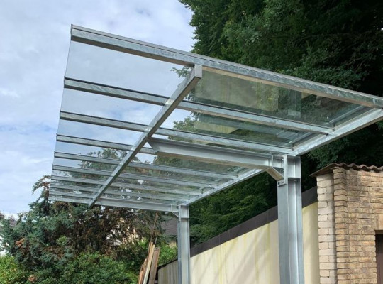 Referenz D-21521 Aumühle, Carport, Freitragend, Glas von Welcomp
