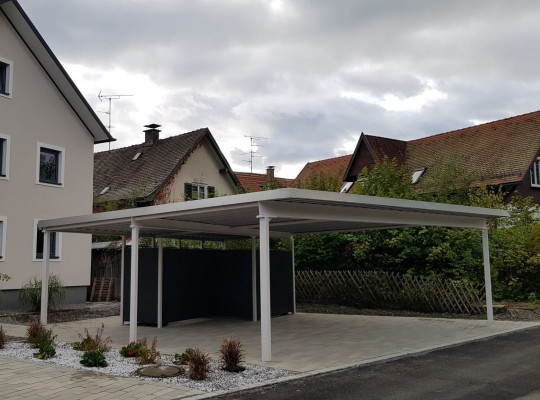 Referenz D-88131 Lindau, Reihenanlage, Pultdach, Trapezblech von Welcomp