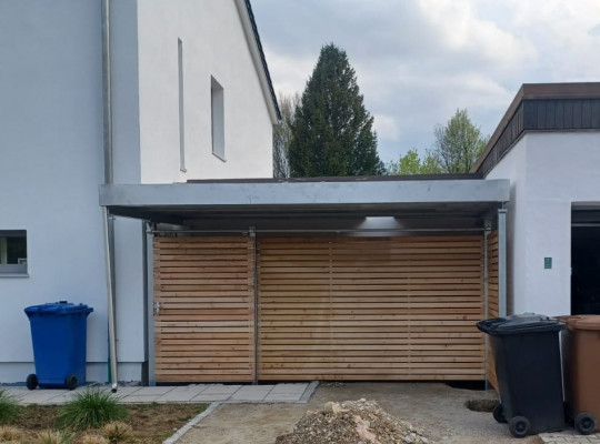 Referenz D-81827 München, Überdachung, Gründach, Gründach von Welcomp