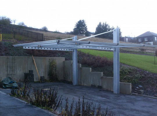 Referenz D-54574 Kopp, Carport, Freitragend, Acryl / Polycarbonat von Welcomp