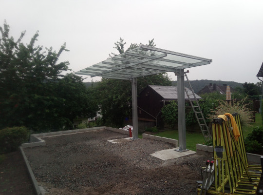 Referenz D-58285 Gevelsberg, Carport, Freitragend, Glas von Welcomp