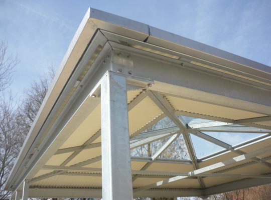 Referenz D-73116 Wäschenbeuren, Überdachung, Pyramide, Glas von Welcomp