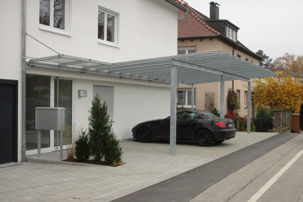 Vordach für Wohnhaus