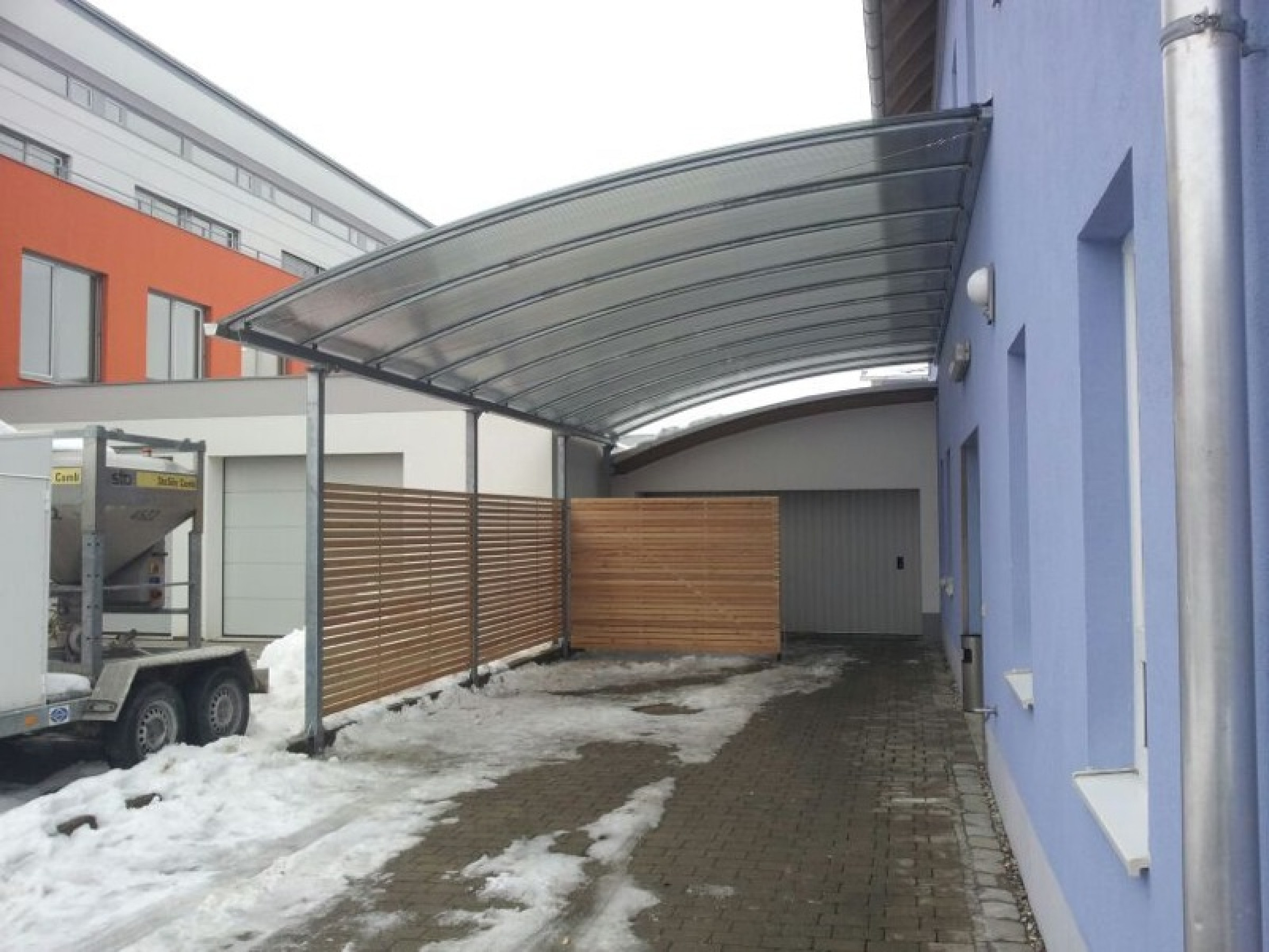 Carports Bogendach Welcomp Ag Holzkirchen Bei Munchen